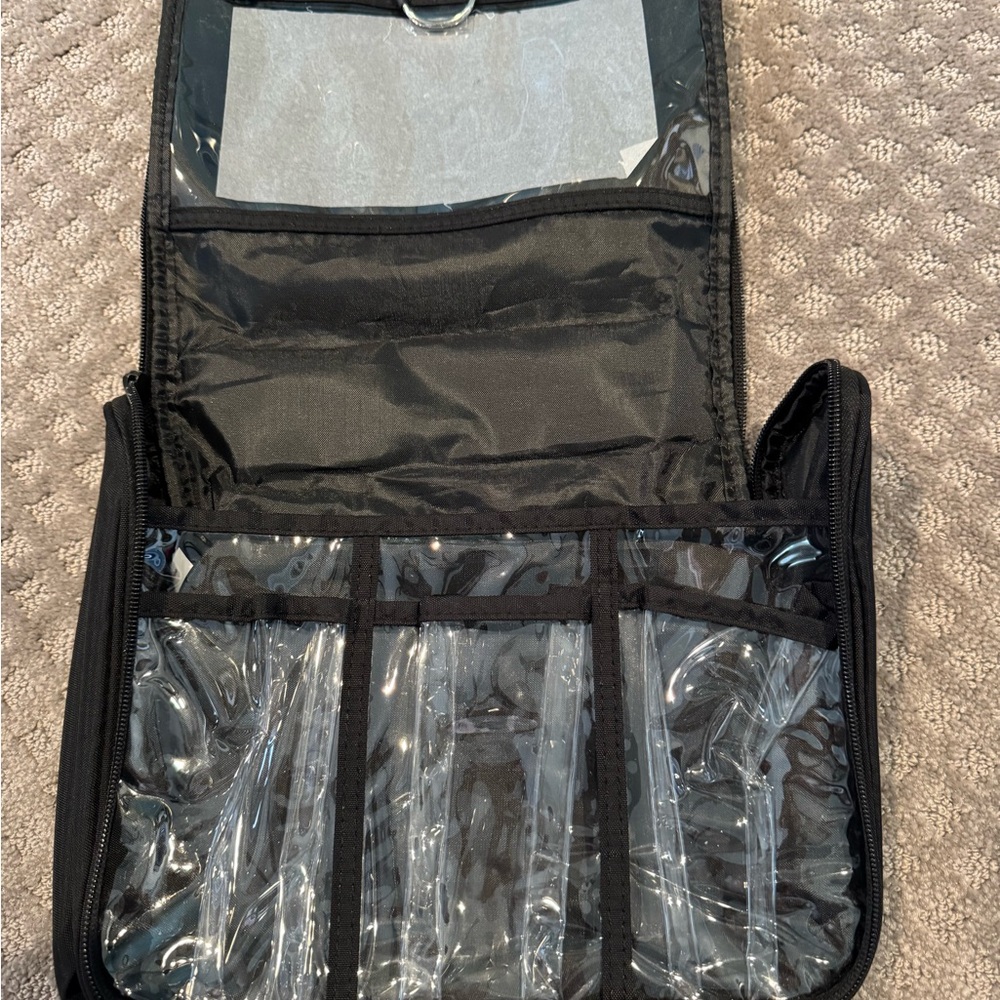 NWT Black Toiletries Bag
